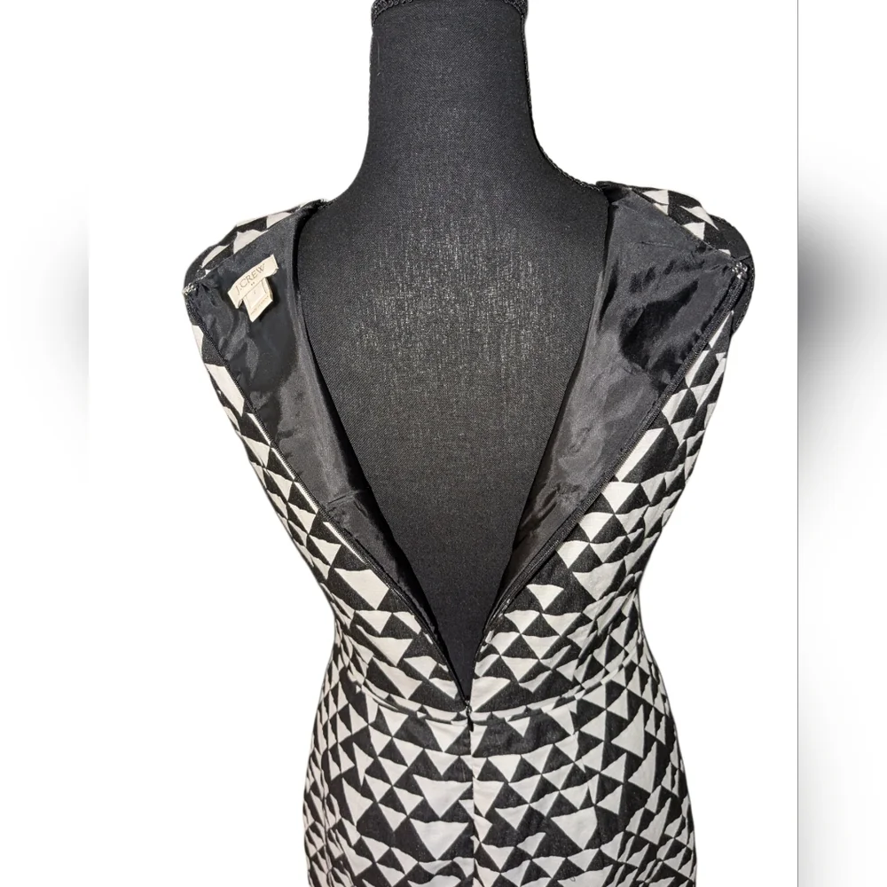 J. Crew Geometric Sheath Dress